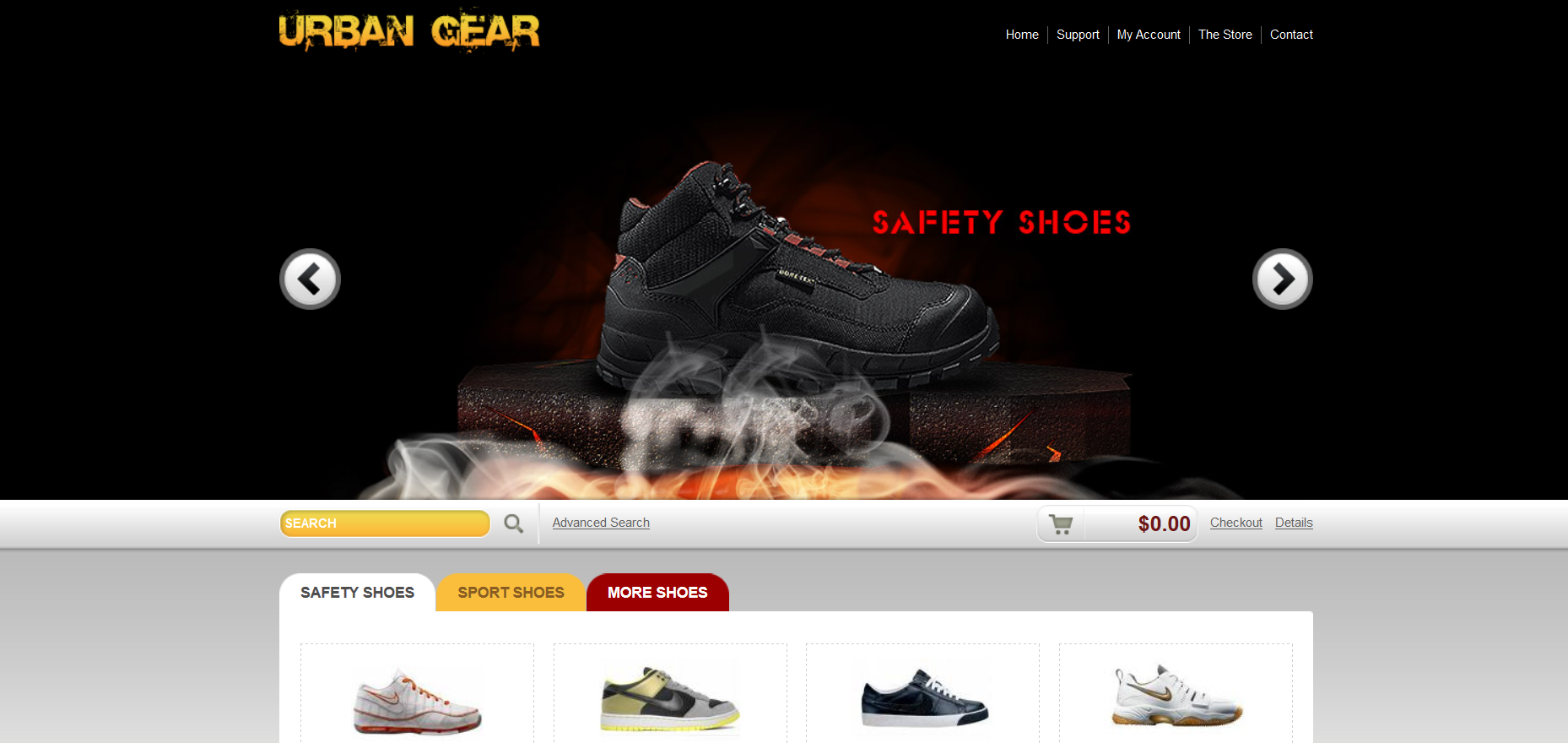 Шаблон сайта Интернет-магазины №582