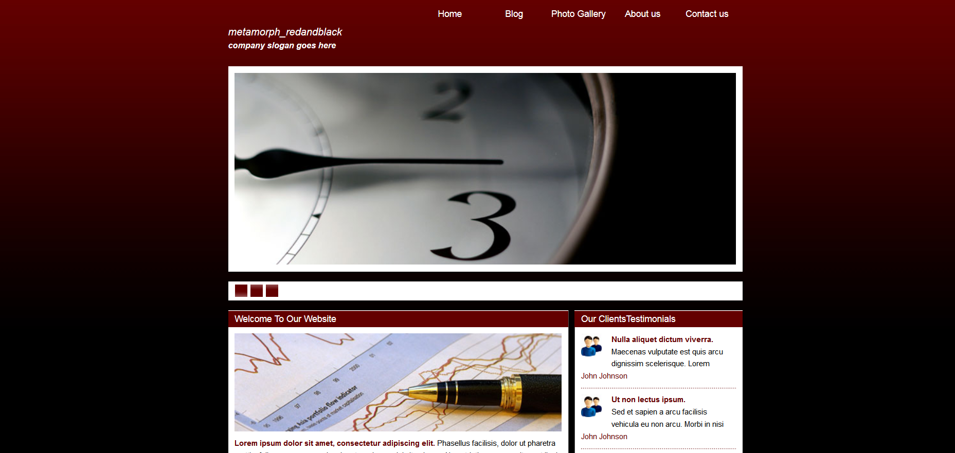 Шаблон сайта Персональные №138