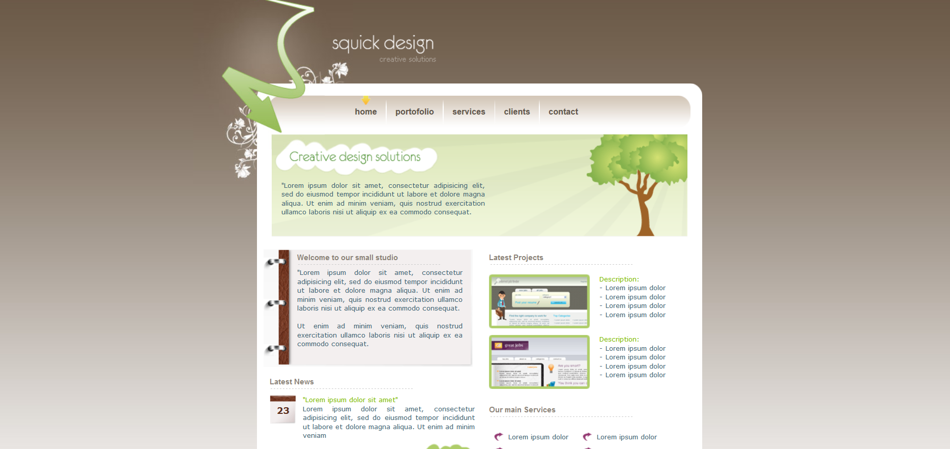 Шаблон сайта Персональные №152
