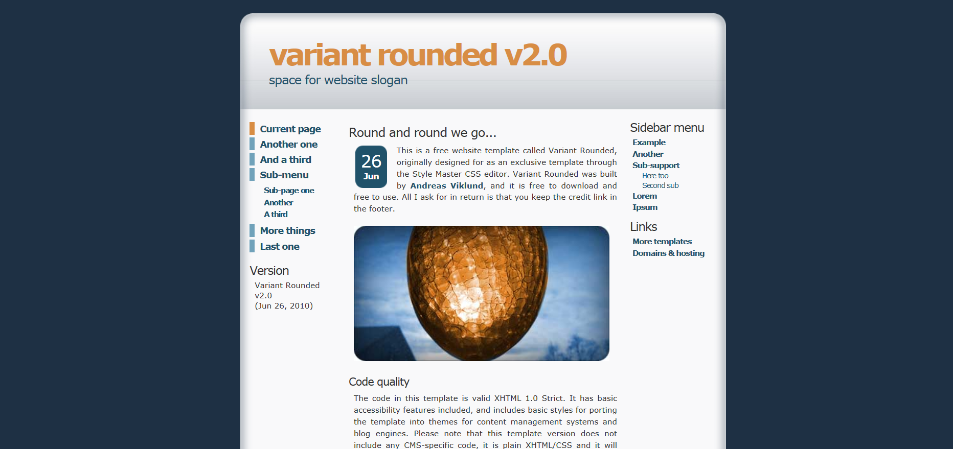 Шаблон сайта Персональные №173